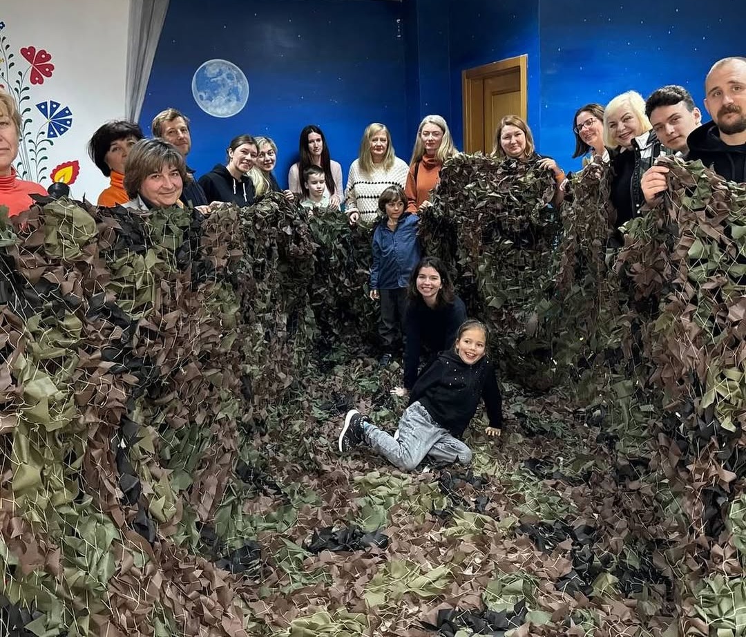 Camouflage Net Weaving