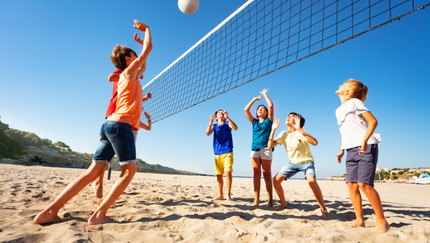 Free Beach Volleyball for Kids (6+) at Bečići