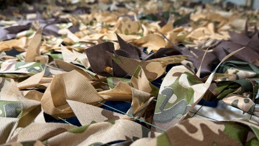 Budva: Camouflage Net Weaving