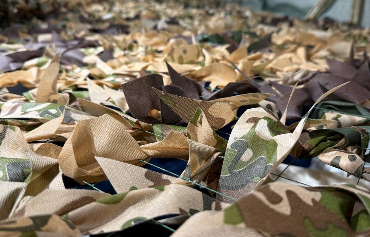 Budva: Camouflage Net Weaving