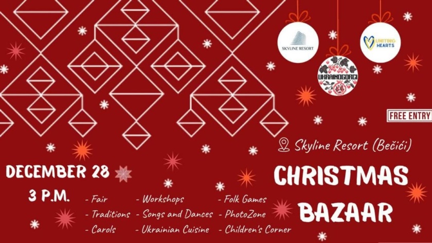 Big Charity Christmas Market in Bečići